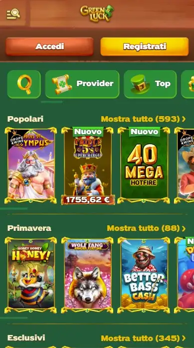 Perché Scegliere l’App Greenluck